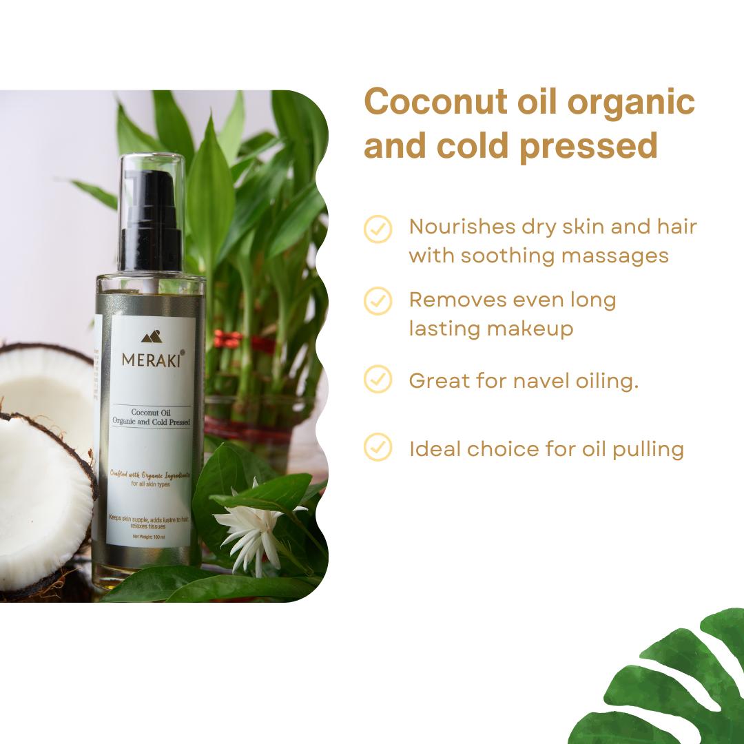 Coconut Oil Organic and Cold pressed