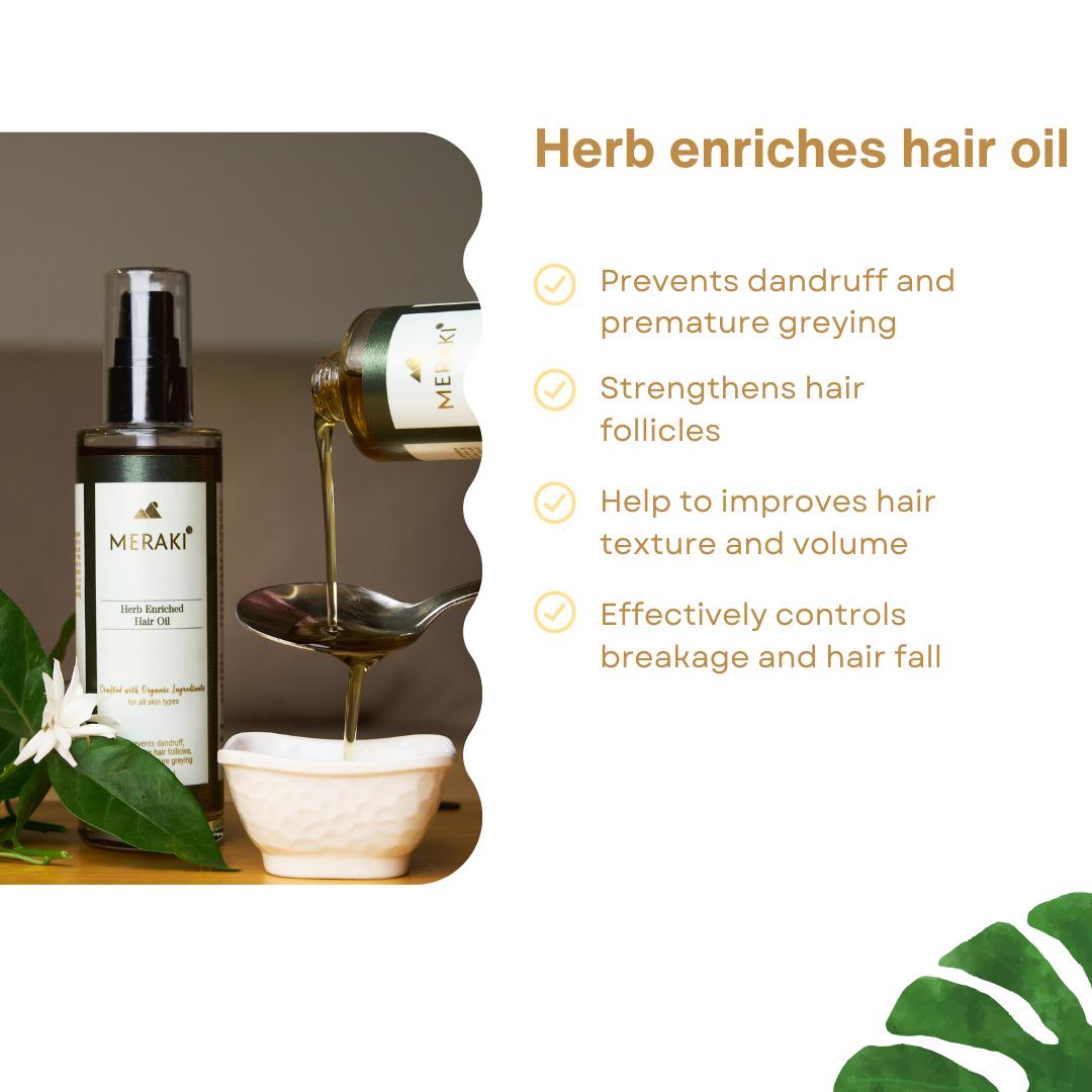 Herb Enriched Hair Oil