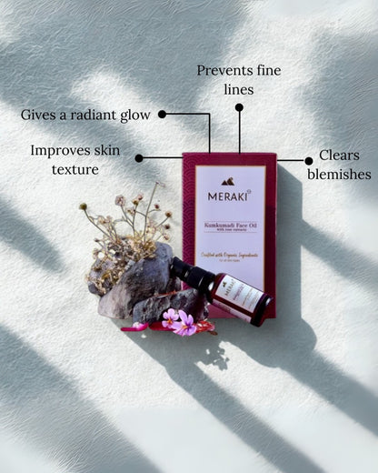 Kumkumadi face oil with Rose extracts