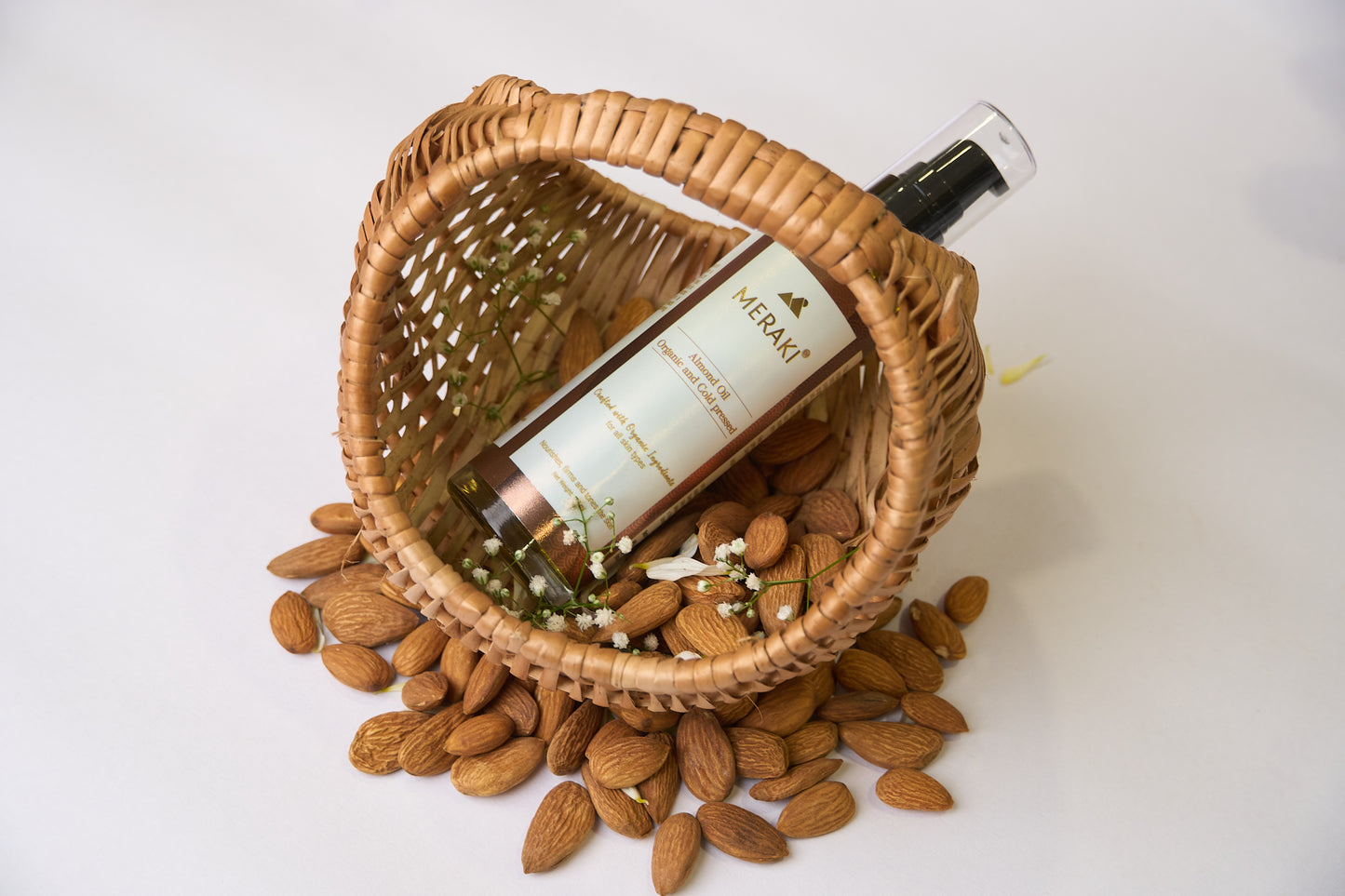 Almond Oil Organic and Cold pressed