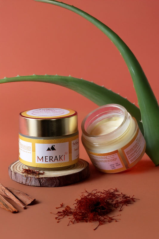 Saffron Aloe vera gel