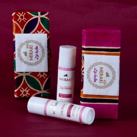 Beetroot lip balm